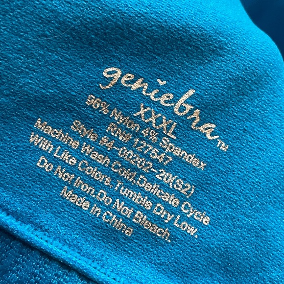 GENIE BRAS.NWOTags! Set of 3! Says XXXL but I believe these are a size 36! - Picture 6 of 10